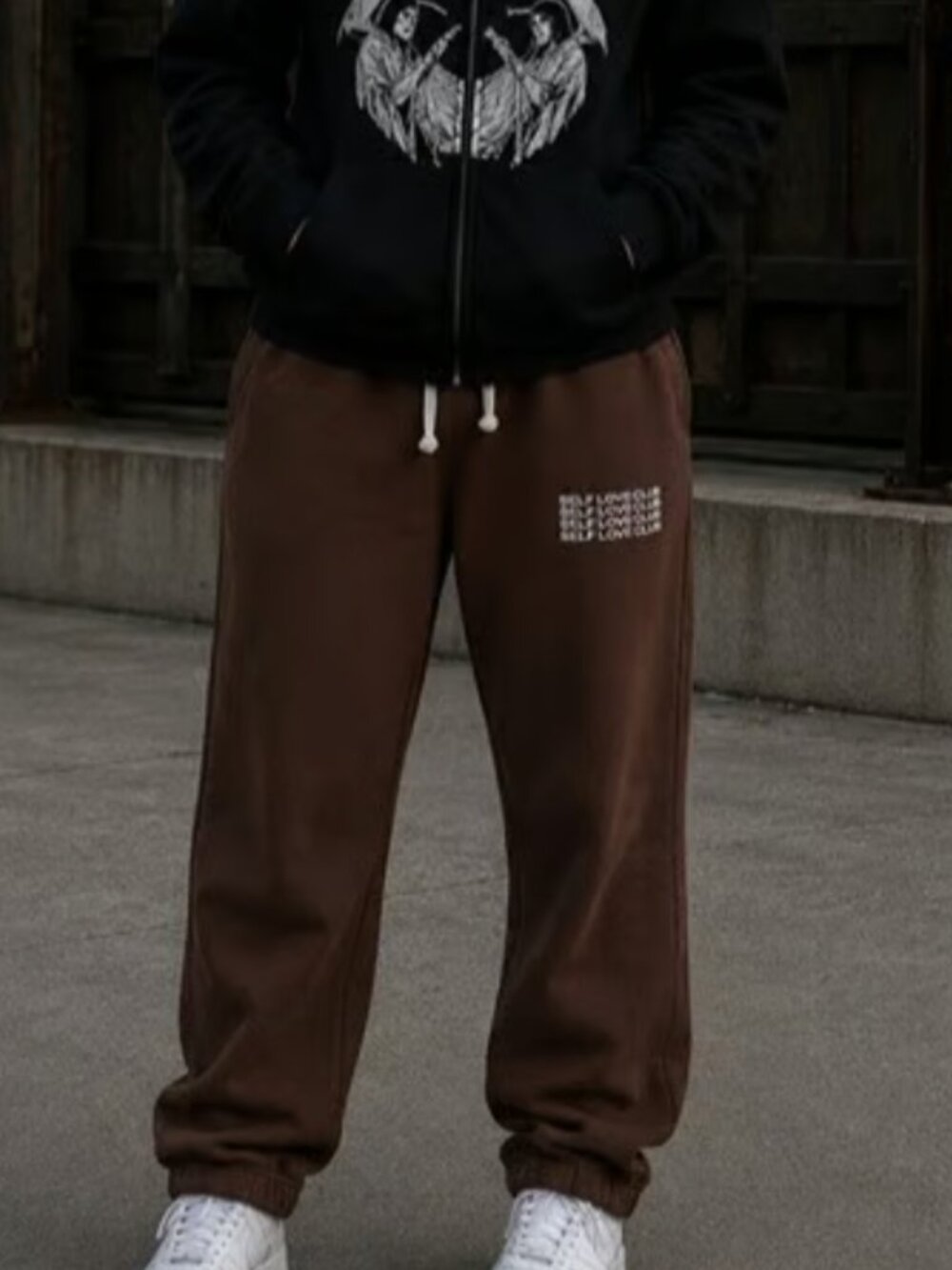 Women’s Brown Jogger Sweatpants